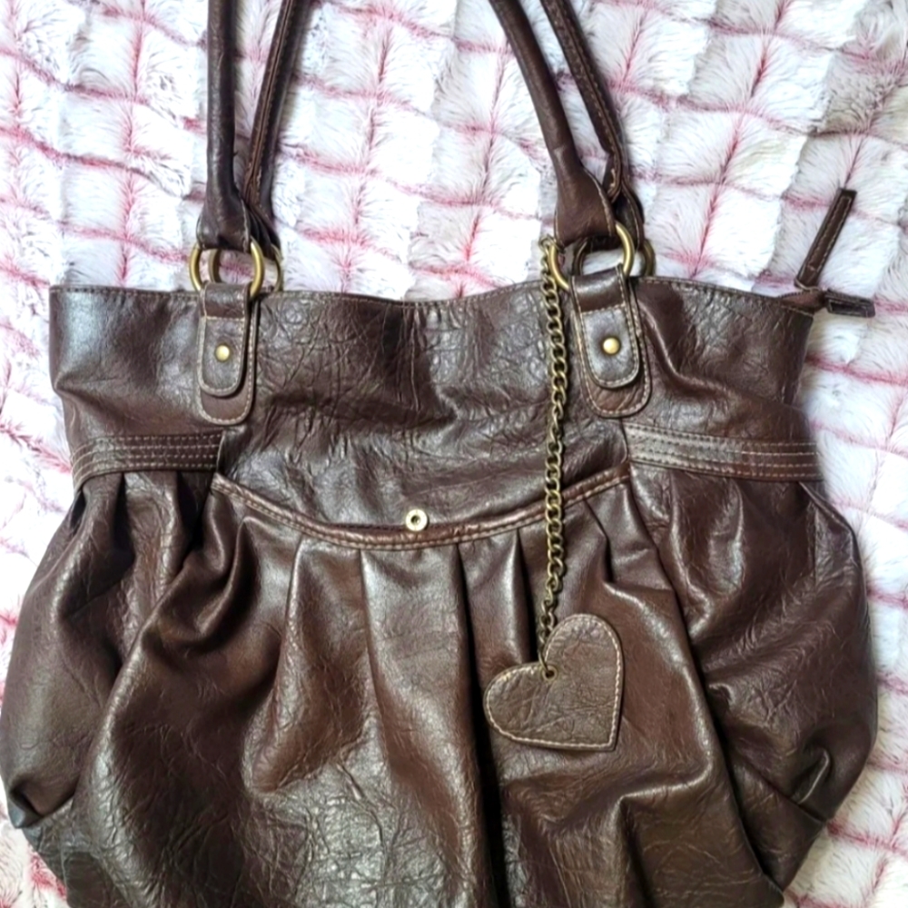 Faux Leather Purse